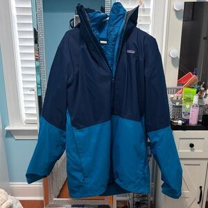 Patagonia Two-Tone Blue Jacket